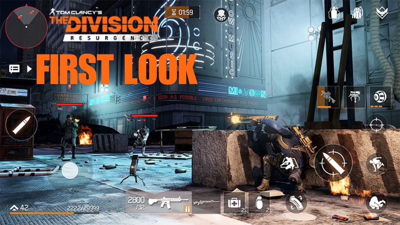 The Division Resurgence Gameplay | China Town Rescue | Iqoo Z9 - First Look