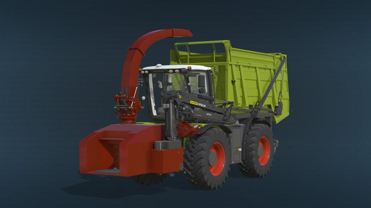 FS22 - Claas Xerion Wood Crusher