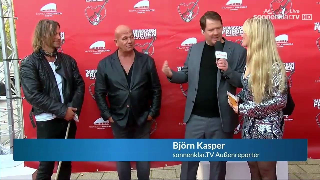 Weltpremiere des Musicals ´N bisschen Frieden | Live mit sonnenklar.TV vom roten Teppich
