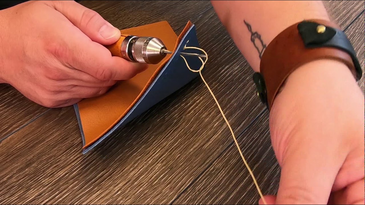 Using the Speedy Stitcher Sewing Awl