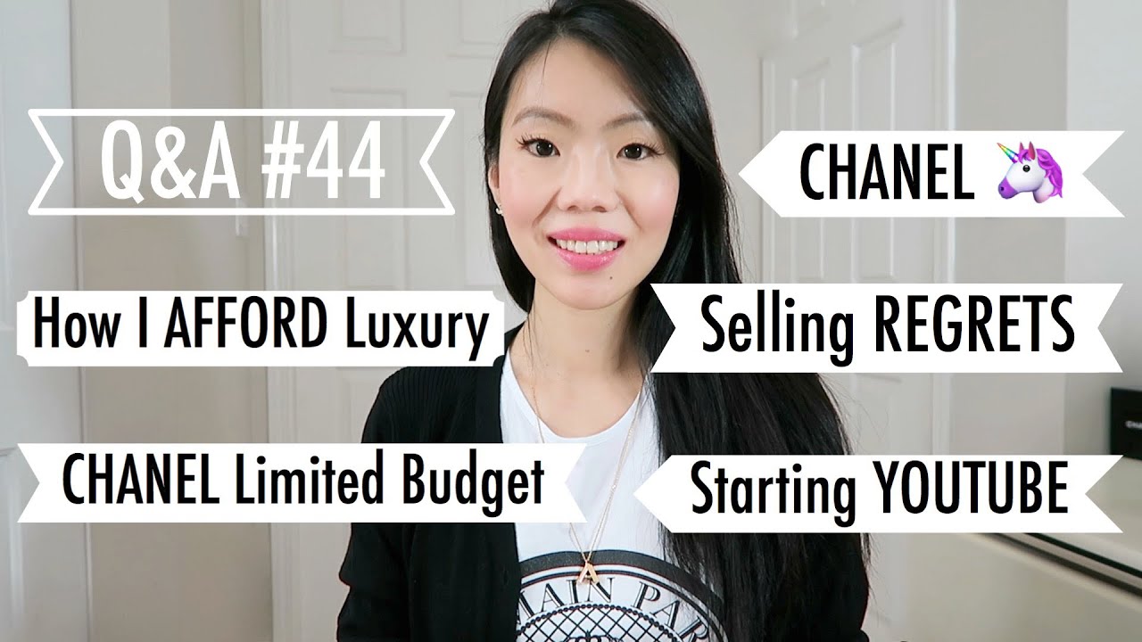 Q&A #44: Chanel Limited Budget, How to Afford Luxury, Starting YouTube Channel | FashionablyAMY