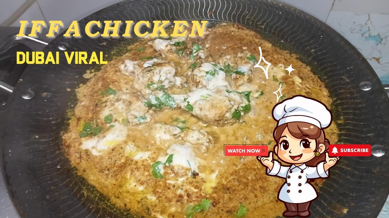 Dubai Viral Iffa Chicken Recipe | Famous Street Food | Ramadan Special Quick Iftar Recipe