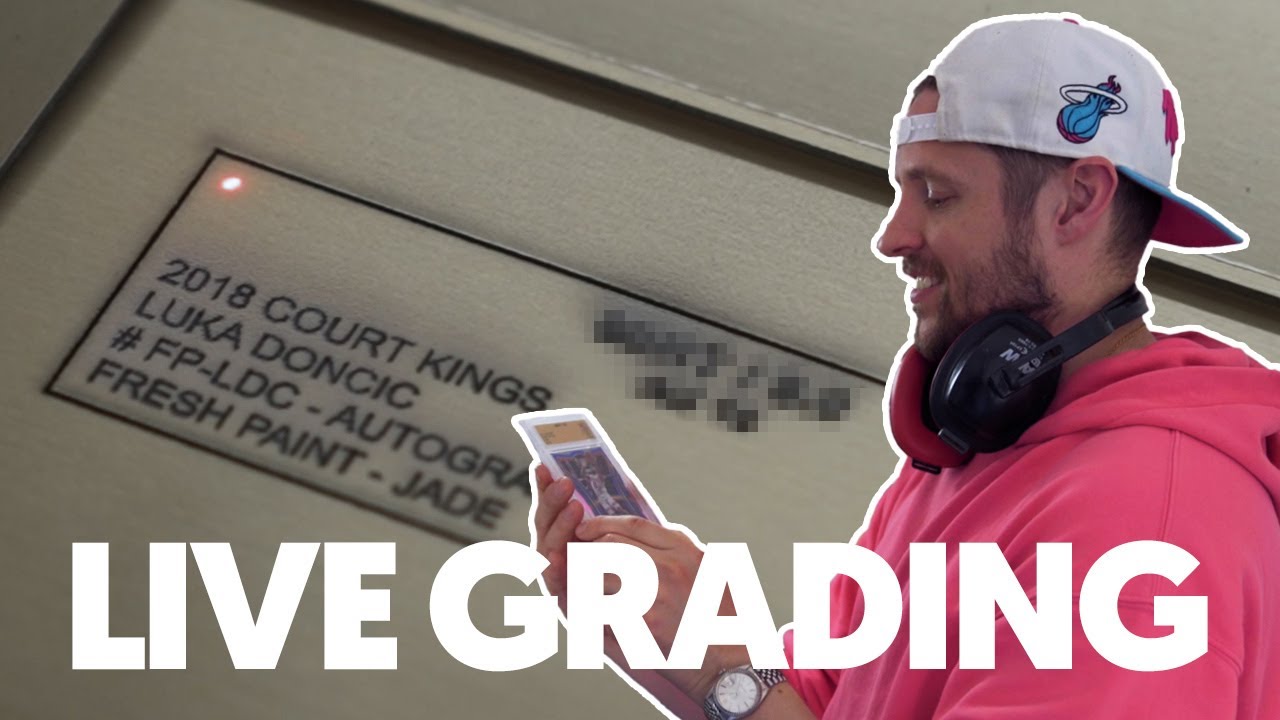 Wie werden Sammelkarten bewertet? Welche Note bekommt mein Luka Doncic Autogramm?