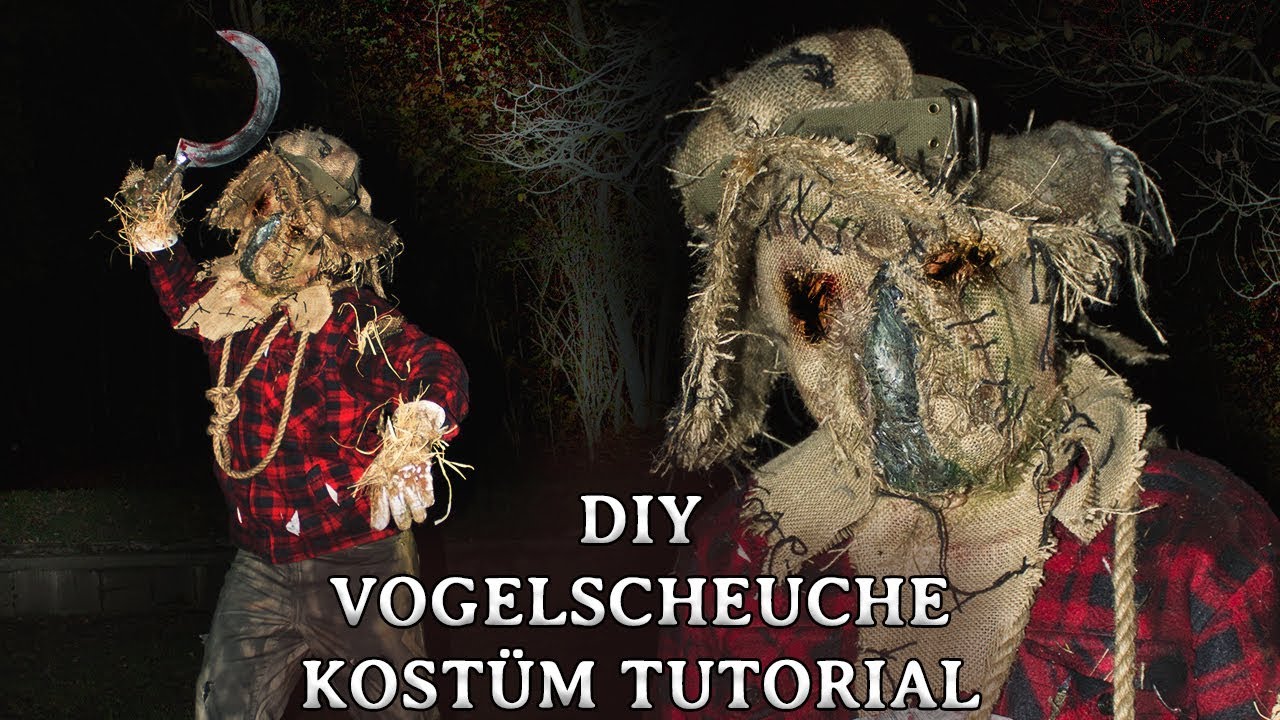 DIY VOGELSCHEUCHE COSPLAY TUTORIAL / SCARECROW TUTORIAL