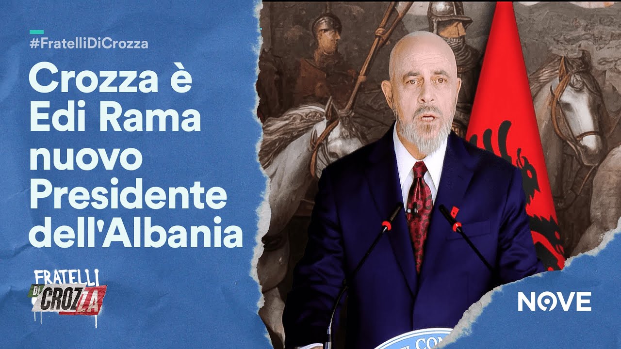 Crozza è il nuovo Presidente dell'Albania Edi Rama 