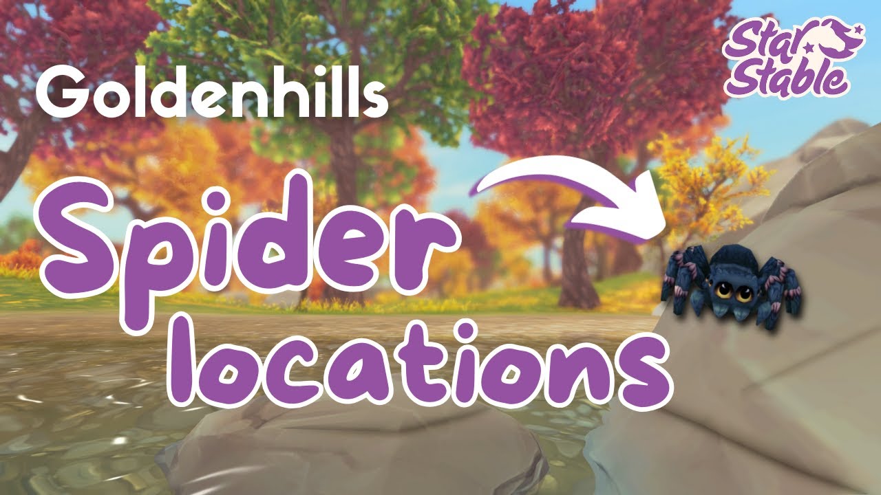 Goldenhills SPIDER Locations || Star Stable Online