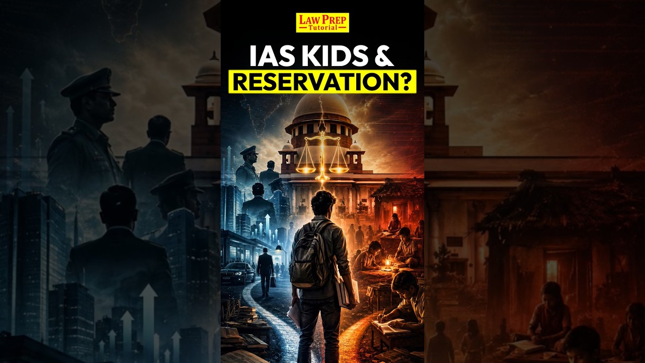 &ldquo;Why Reservation for IAS Officers&rsquo; Children?&rdquo; Supreme Court Sparks Creamy Layer Debate #shorts