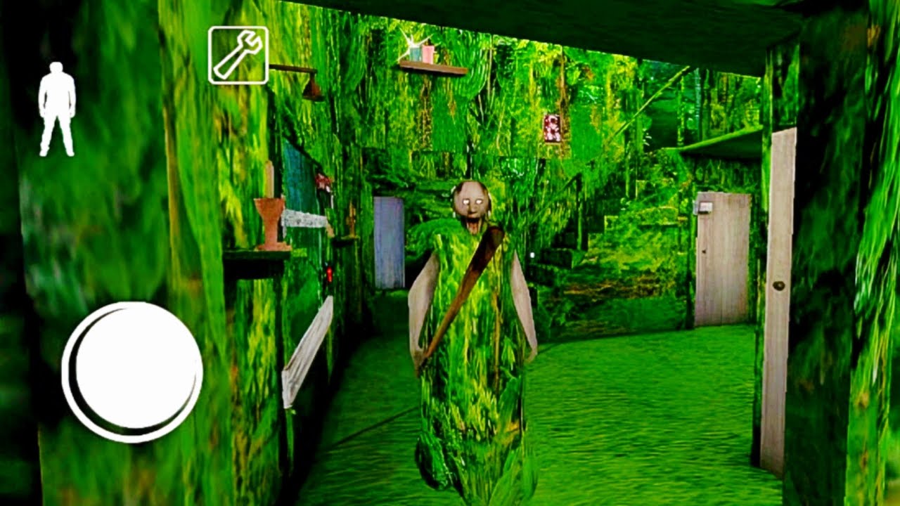 Granny Horror Game Gameplay Granny In Jungle 😨Full Gameplay 