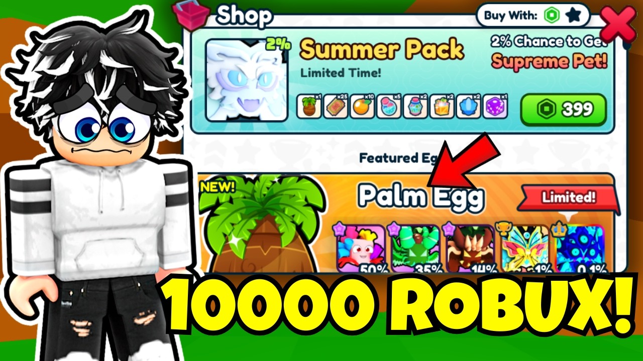 OTWORZYŁEM JAJKA WARTE 10000 ROBUX ABY TRAFIĆ SUMMER ULTIMATE W REBIRTH CHAMPIONS ULTIMATE! Roblox