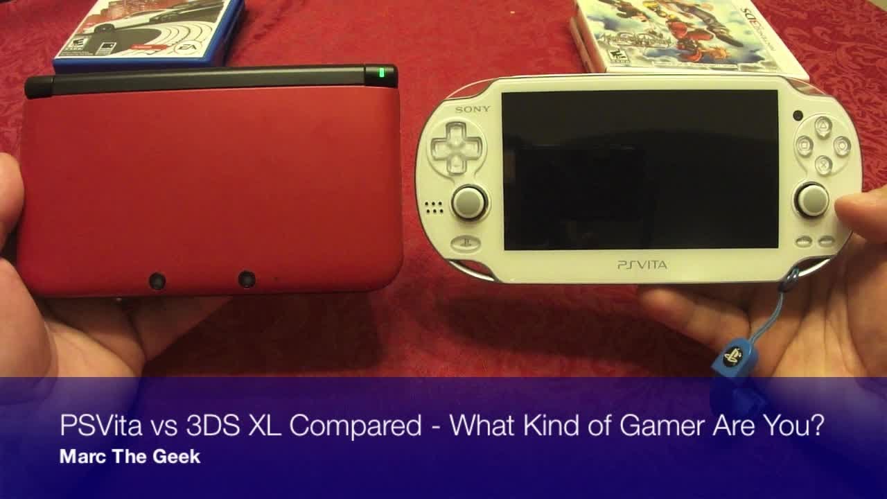 PSVita vs 3DS XL Compared - What Kind of Gamer Are You? (Read Update)