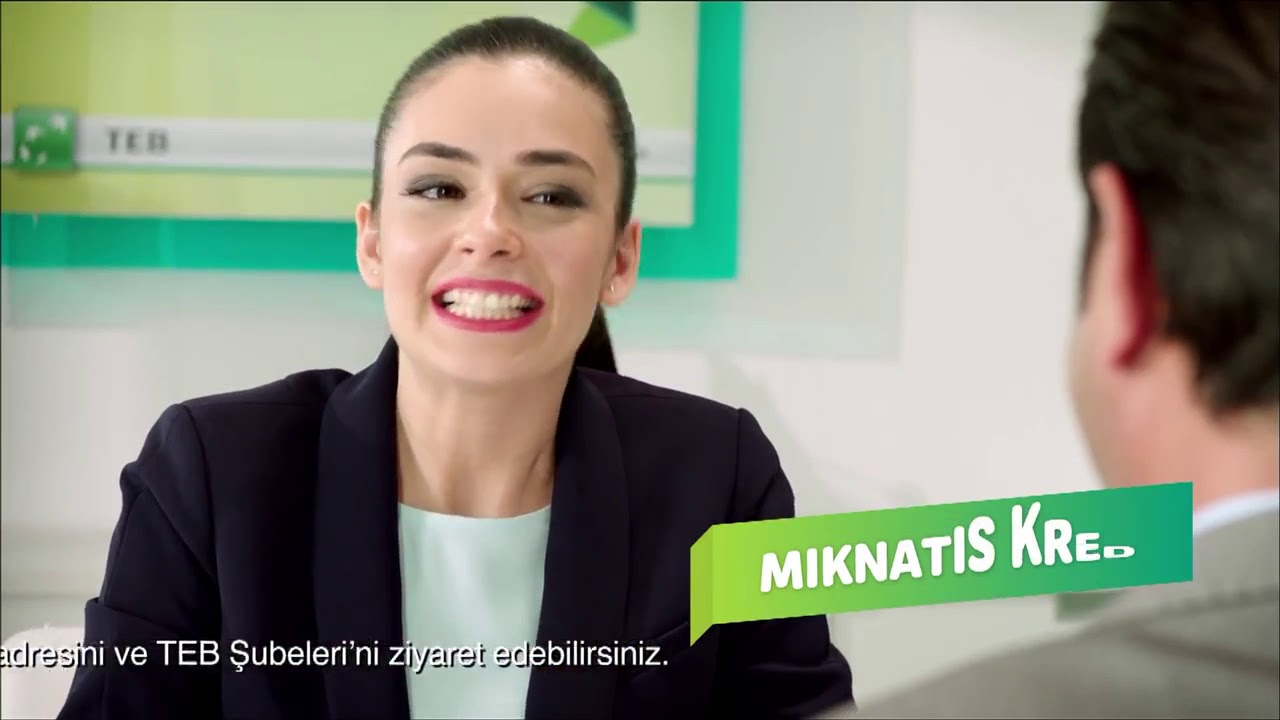 Nihan Balyalı TEB Mıknatıs Kredi Reklam Filmi