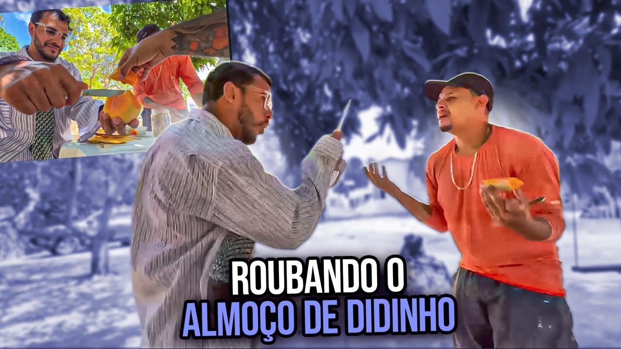 MANETIKIN E O MUDINHO COMERAM O ALMO&Ccedil;O DE DIDINHO | DIDINHO 