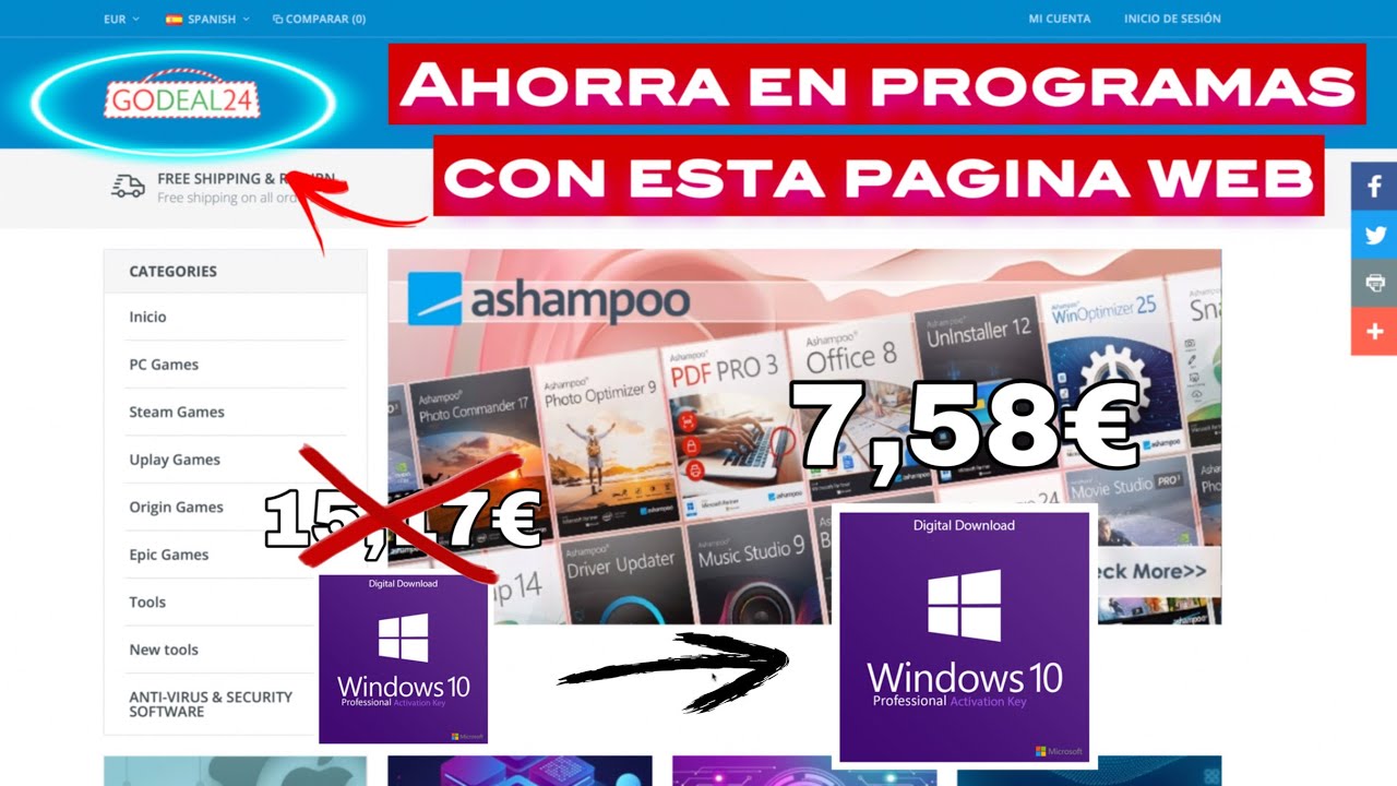 Si buscas AHORRAR DINERO en aplicaciones GODEAL24 es tu pagina | 4K