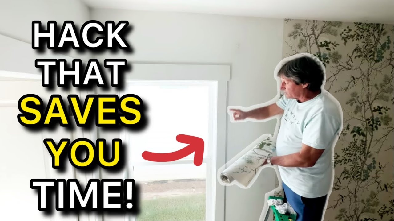 How to Install Wallpaper Around a Window | Easy
