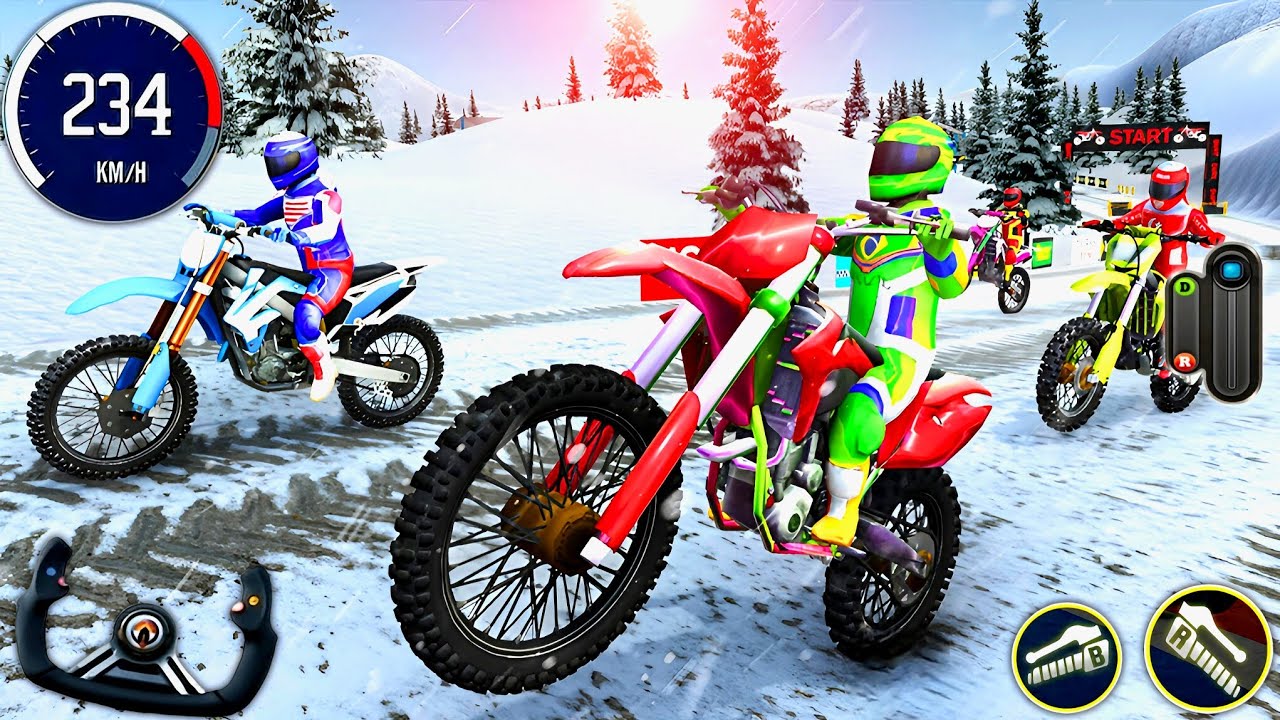 Uphill Offroad Motorbike Racing 3D - MX vs ATV Legends Motocross Dirt Bike Stunt - PC GamePlay #2