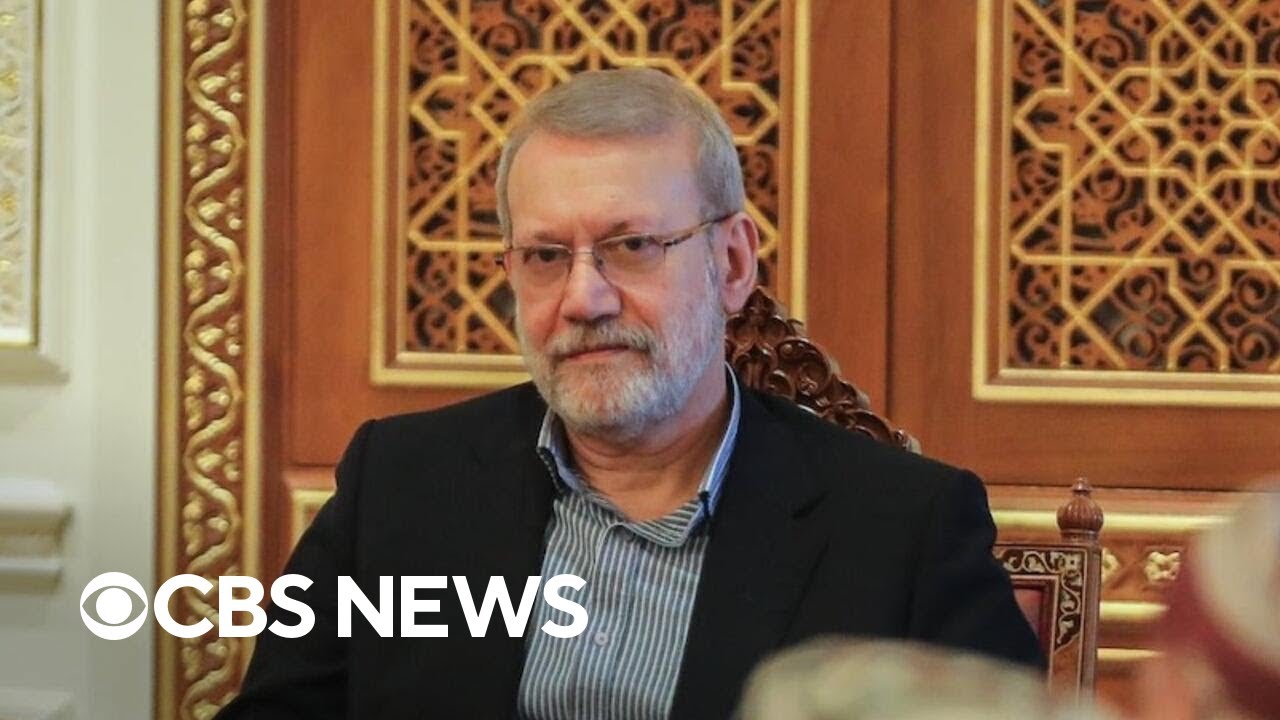 Top Iranian security official Ali Larijani killed in overnight strike, Israel says