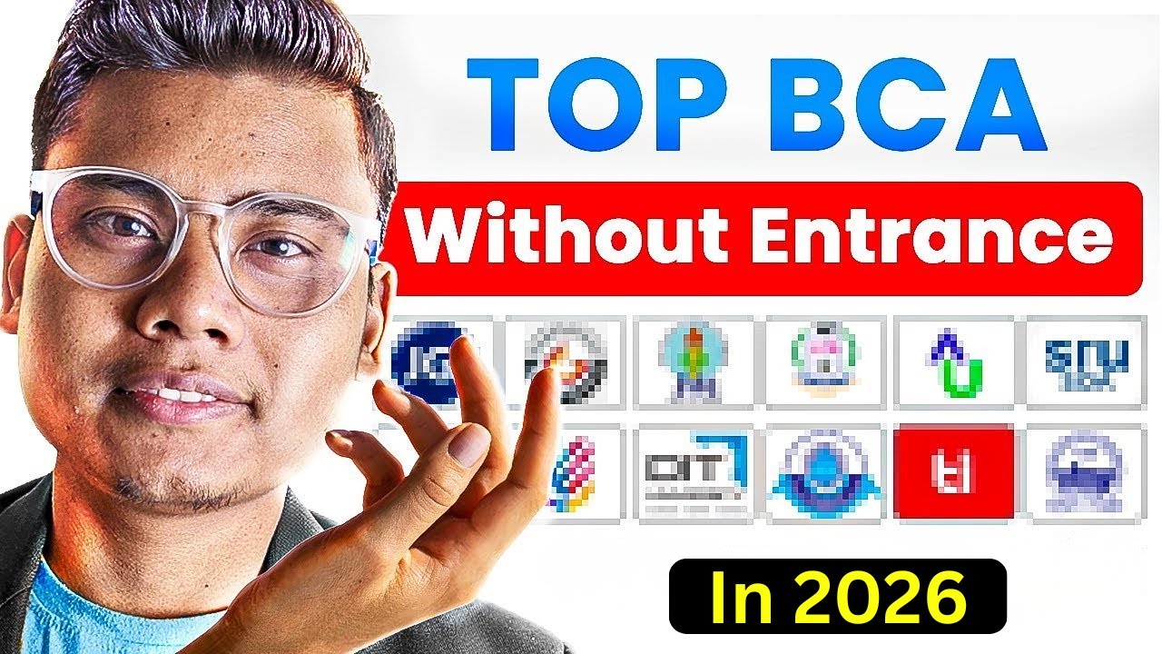 Top BCA Colleges Without Entrance Exam in 2026| No Entrance Exam Required!