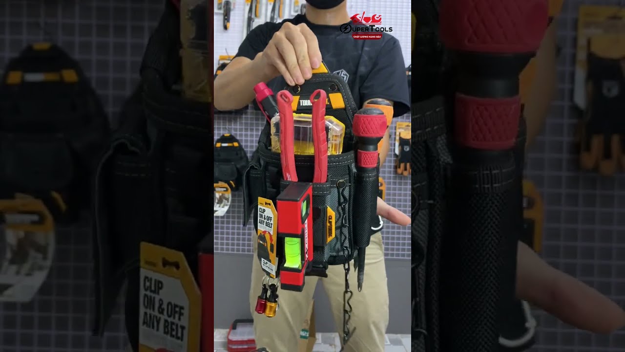 Phần 2: Túi dụng cụ đeo hông ToughBuilt TB-CT-34 —— Hotline zalo 0934521355