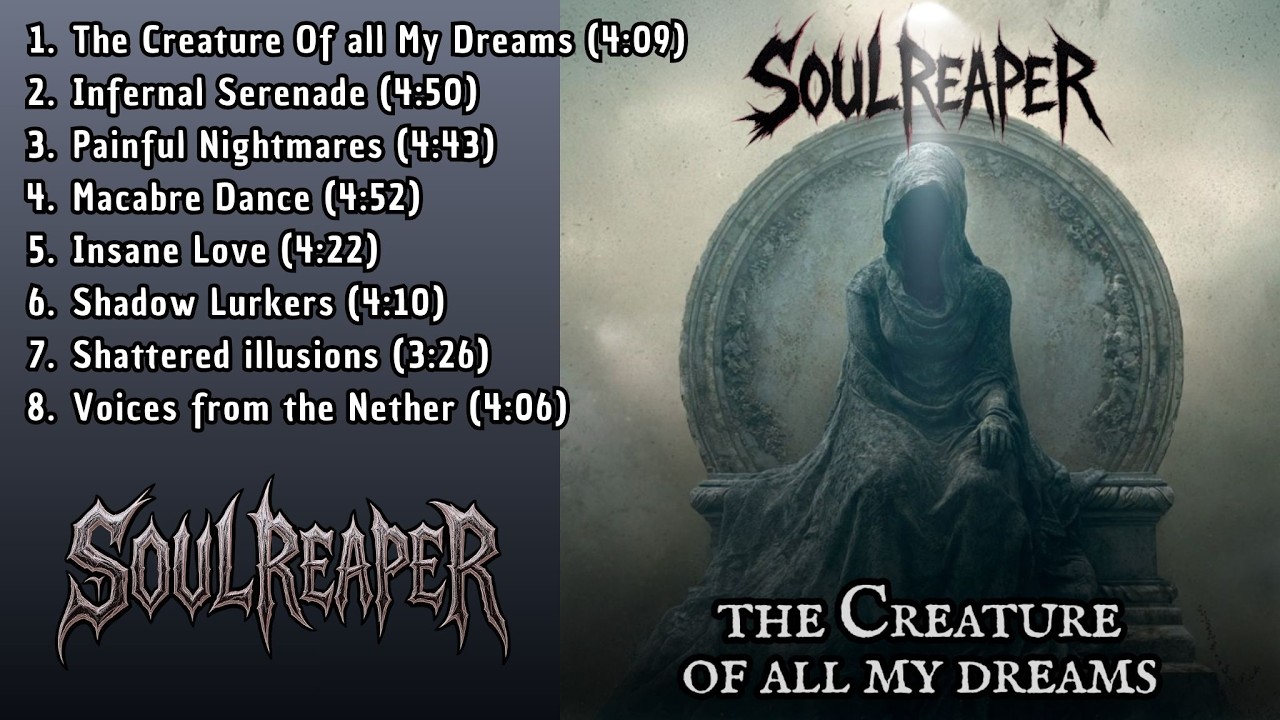 The Creature of All My Dreams, SoulReaper [FULL ALBUM] #powermetal #heavymetal #metal #symphonic