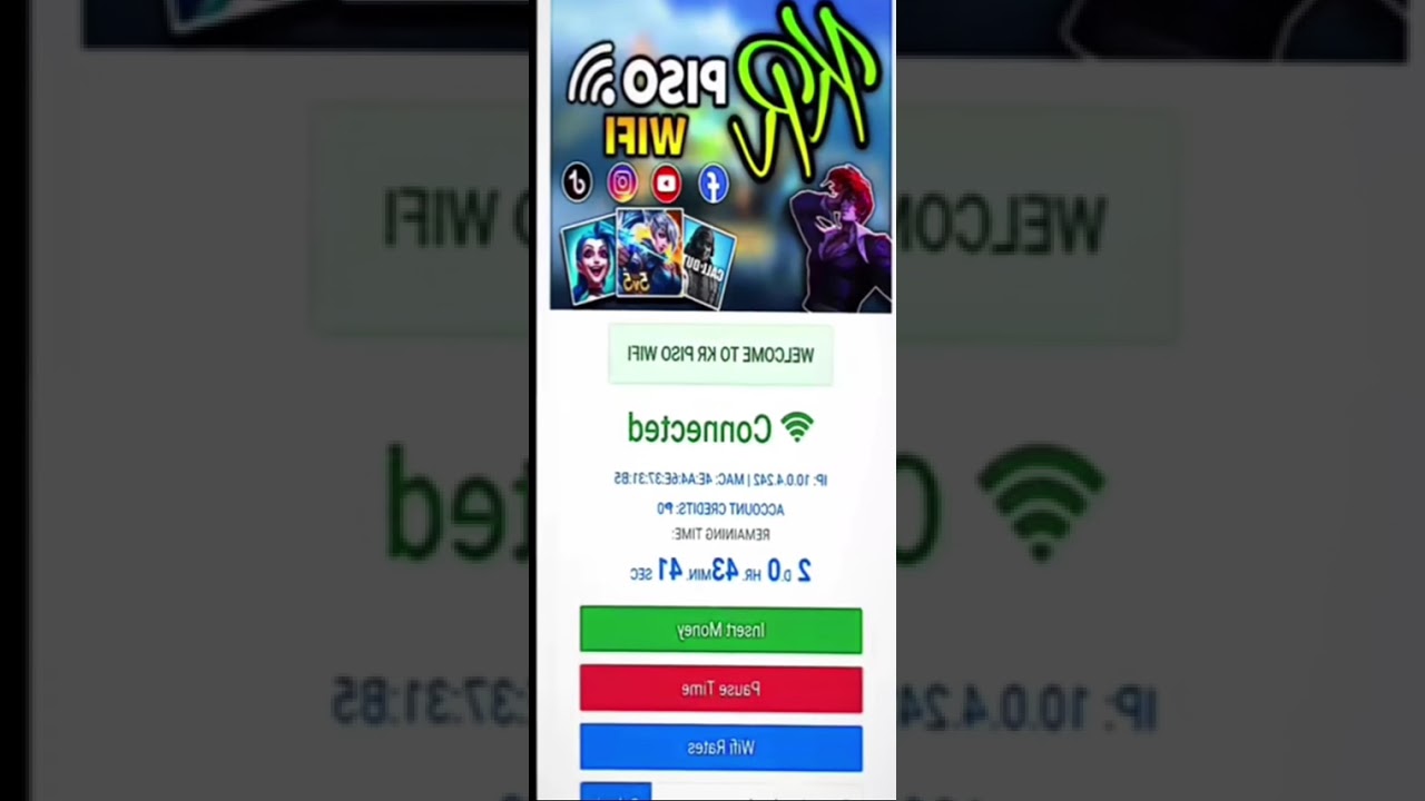 Tips and tricks piso wifi 