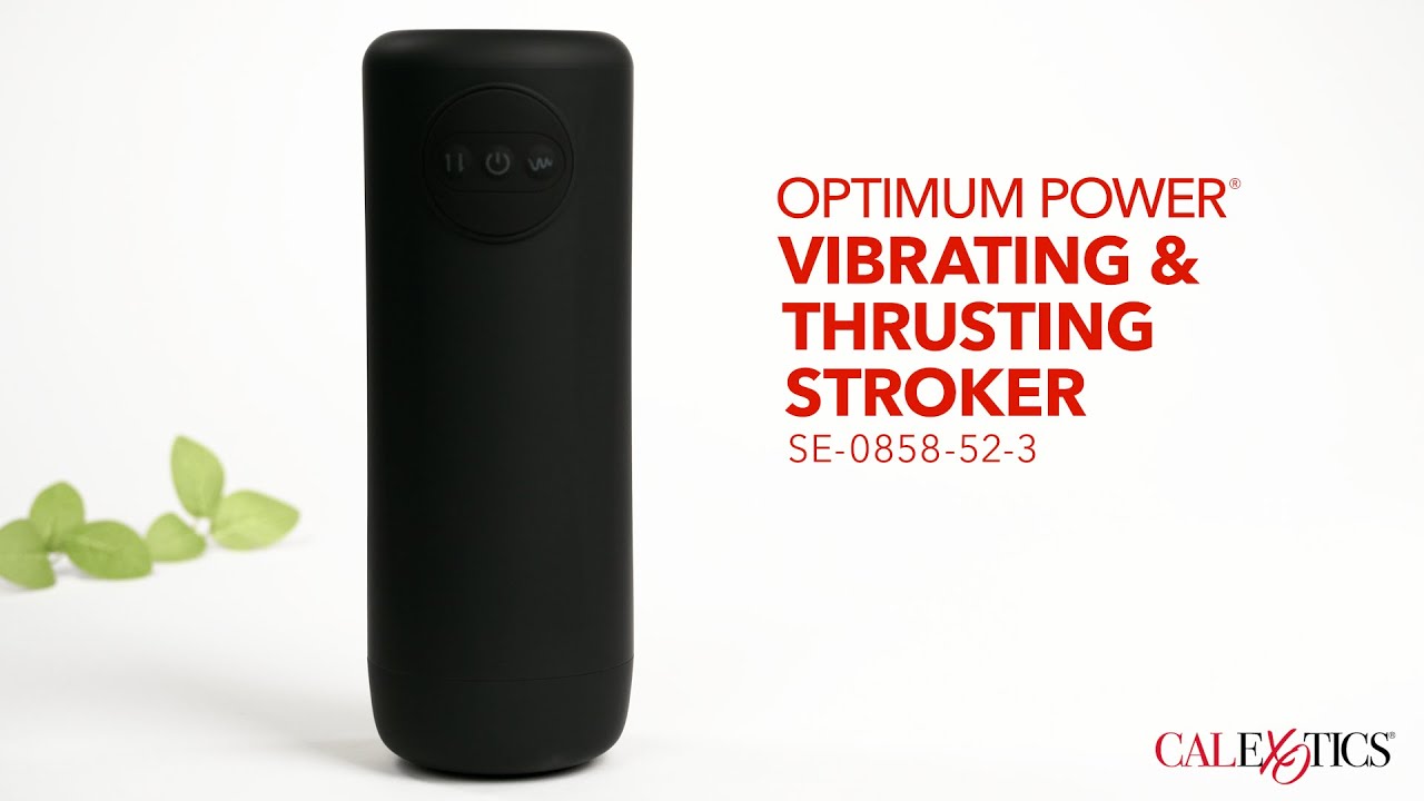 CalExotics Optimum Power&reg; Vibrating and Thrusting Stroker