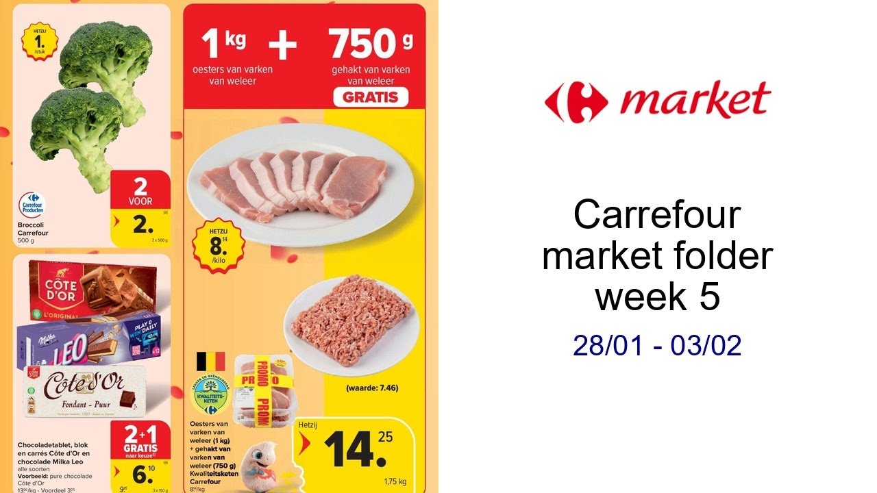 Carrefour market folder week 5 28/01 - 03/02