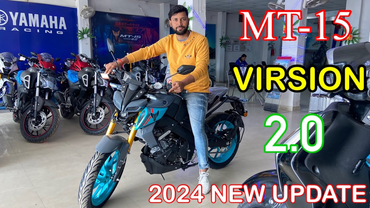 New Launch 2024 YAMAHA MT-15 Dual ABS TCS Details Review On Road Price 6 New changes Milage V 2.0
