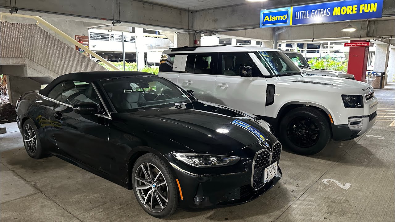 Прокат автомобилей Alamo — Международный аэропорт Орландо (MCO) — Сторона B — Выбор автомобиля в ...