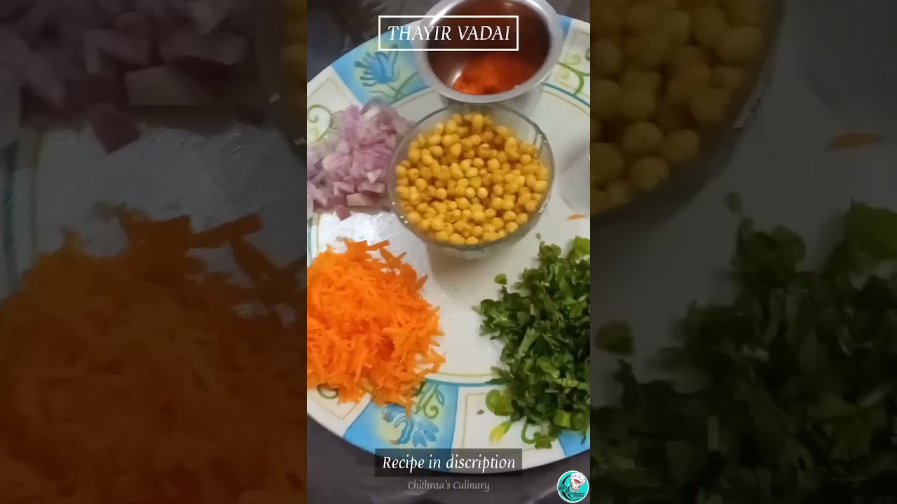 Thayir Vadai | Dahi Vada | Curd Vada #shorts #youtubeshorts
