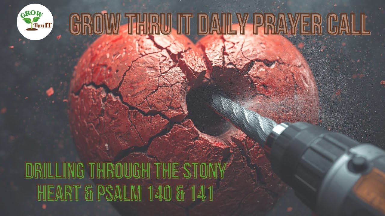 Prayer | Drilling Through the Stony Heart | Psalm 140 & 141