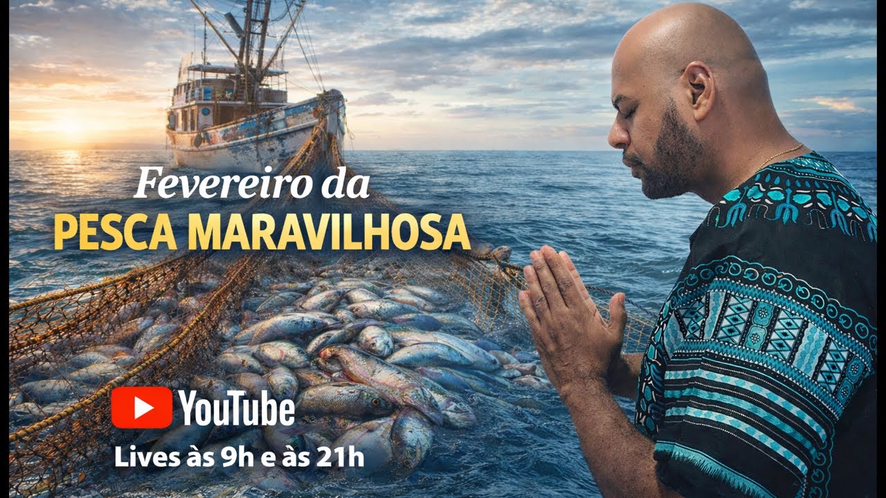 18ª ORAÇÃO DA MANHÃ E PESCA MARAVILHOSA - 18/02/2026