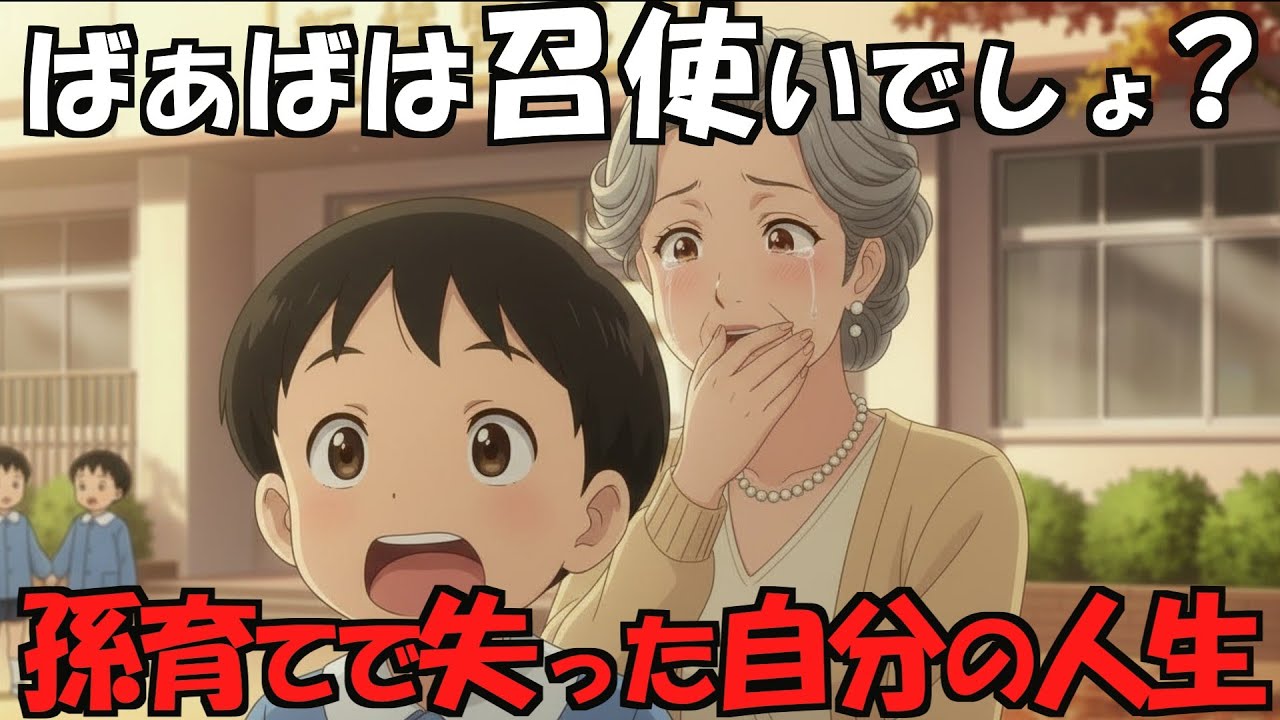 孫の面倒を見すぎた代償『ばあばは召使いでしょ?』と言われた日、私は全てを拒否しました