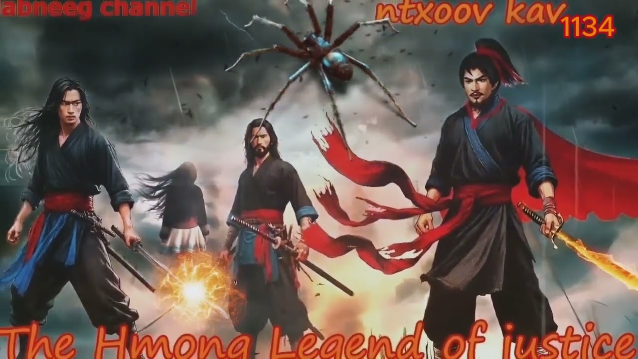 Ntxoov kav The Hmong Legend Part 1.134 - Yawg Liaj Nrob - Sword fighter for justice