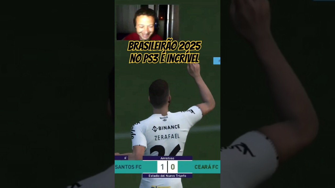 Bomba Patch 2025 Para o PlayStation 3? 😱 #pes2025 #ps3 #brasileir&atilde;o2025 #bombapatch2025