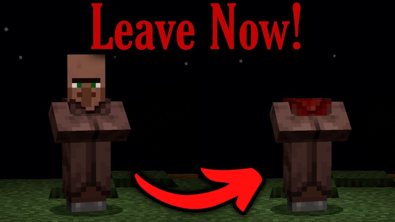 If you see a villager becomes Headless, RUN! (Minecraft Creepypasta)