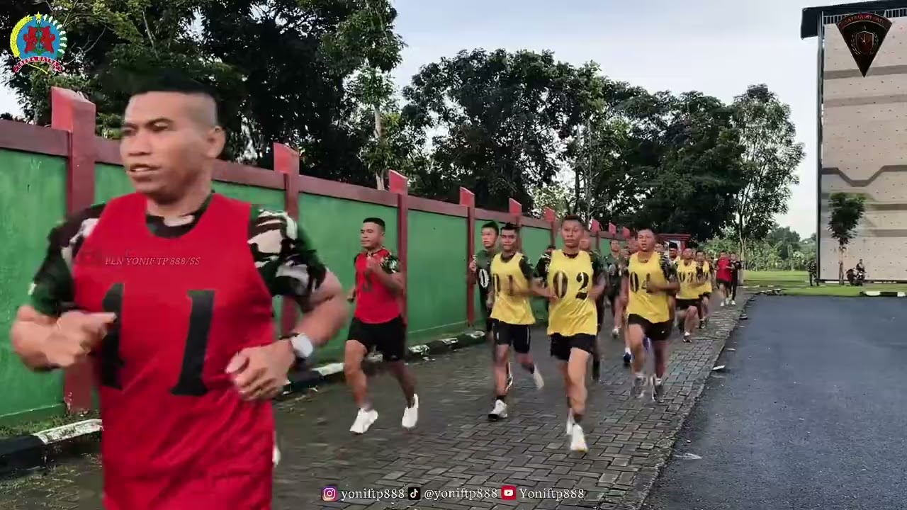KEGIATAN PENGAMBILAN NILAI GARJAS YONIF TP 888 / SS