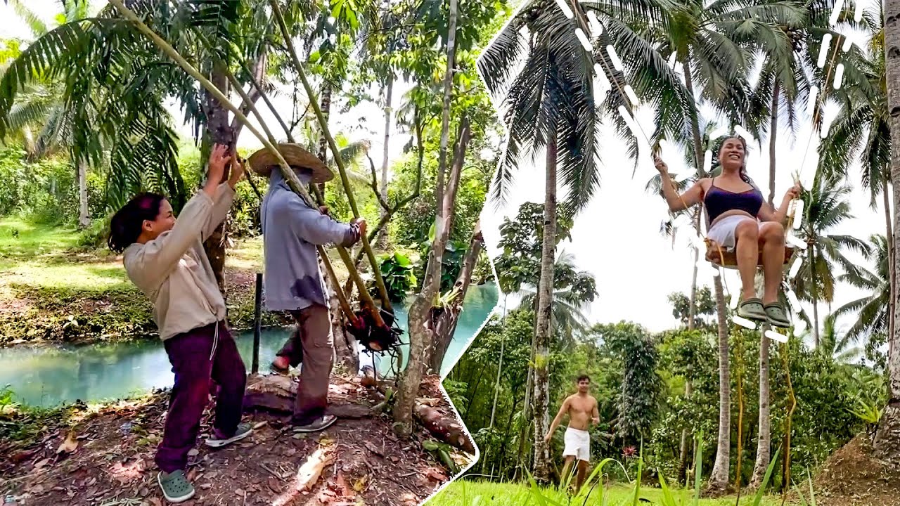 FARM UPDATE, NAG TANIM KAMI NG GIANT PLANTS AT NAG LAGAY NG INSTAGRAMABLE SWING!