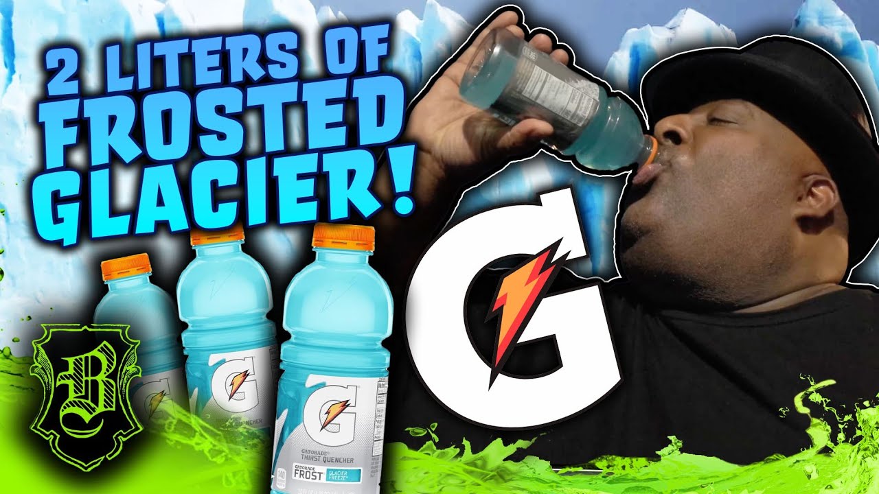 2 Liter Gatorade Frost Glacier Freeze Stealth Chug