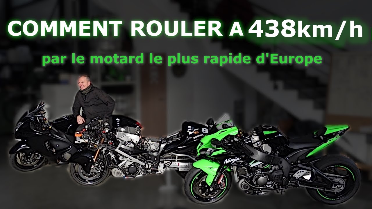 Philippe LE PERU, battre des records en HAYABUSA 800cv et en ZX-10r 500cv