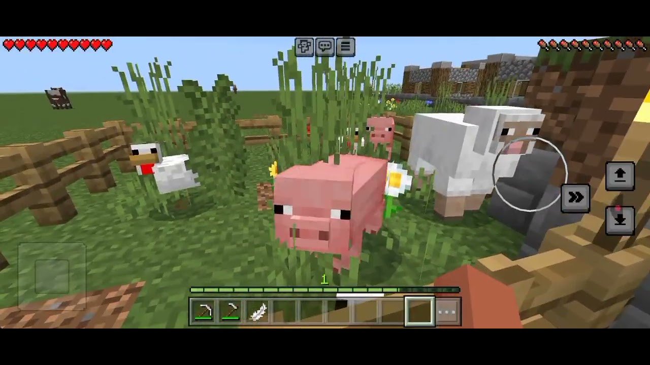 відео по minecraft я живу в селі 3 дня.Перша часть