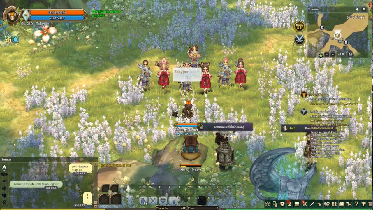 Miko & Kannushi Tree of Savior Dance Couple TOS INA Gemscool