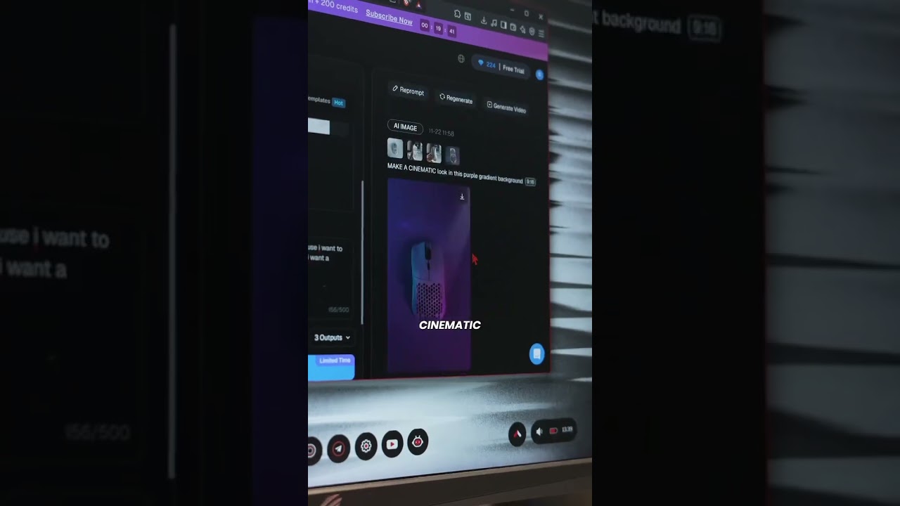Create stunning 3D product transitions using AI only 🤯No 3D software. 