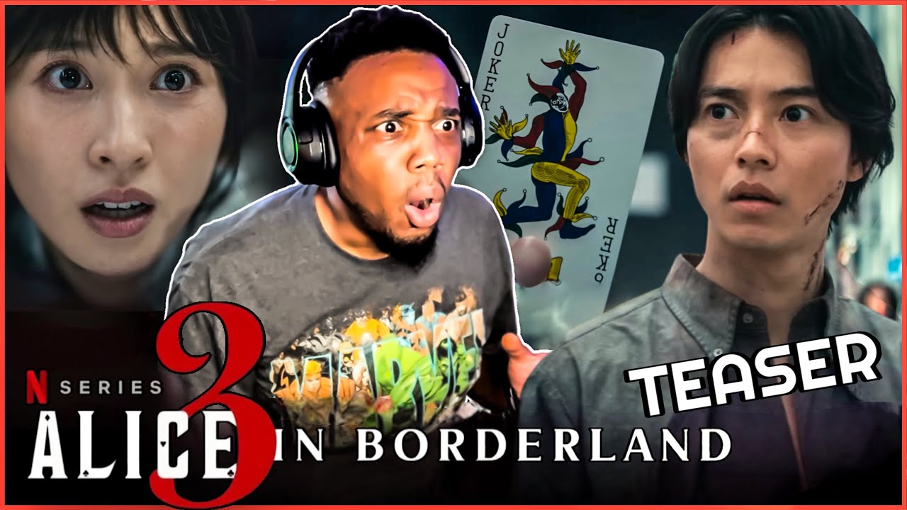 Alice in Borderland: Season 3 | Official Teaser | Netflix | Alice in Borderland | REACTION!!!