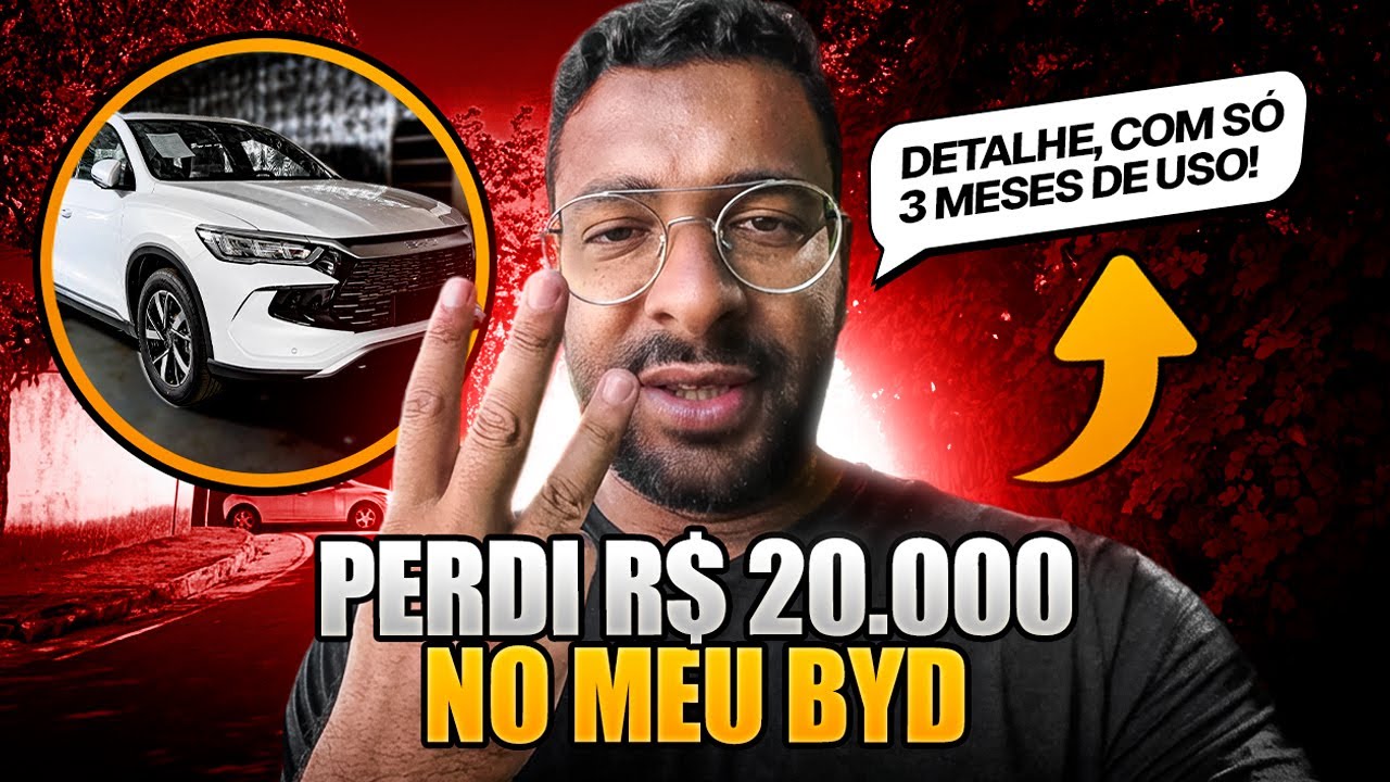 Por que vendi meu BYD com apenas 3 meses de uso?