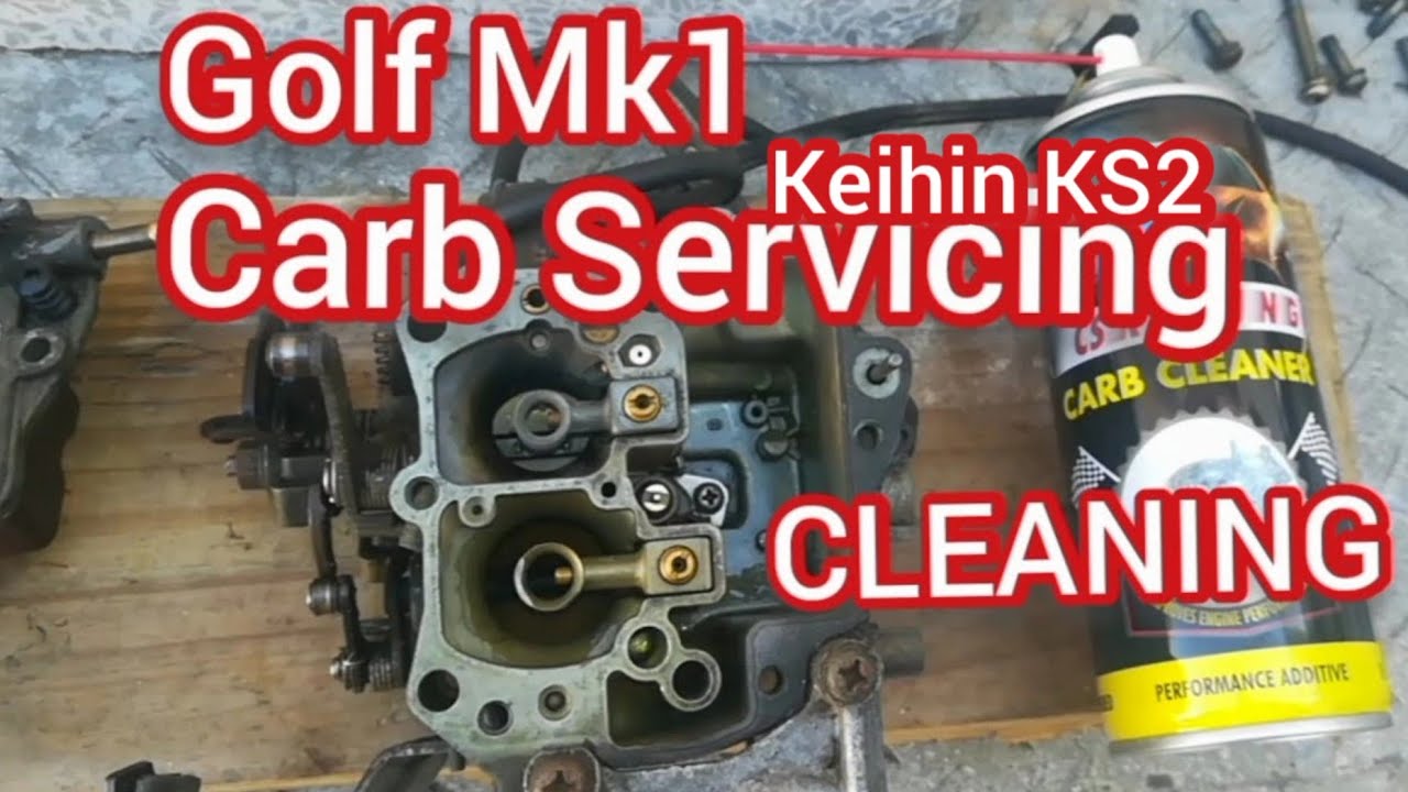 GOLF MK1. КАК ОБСЛУЖИВАТЬ И ЧИСТИТЬ КАРБЮРАТОР.KEIHIN KS2#карбюратор #golfmk1 #vwgolf #vwfox #gol...