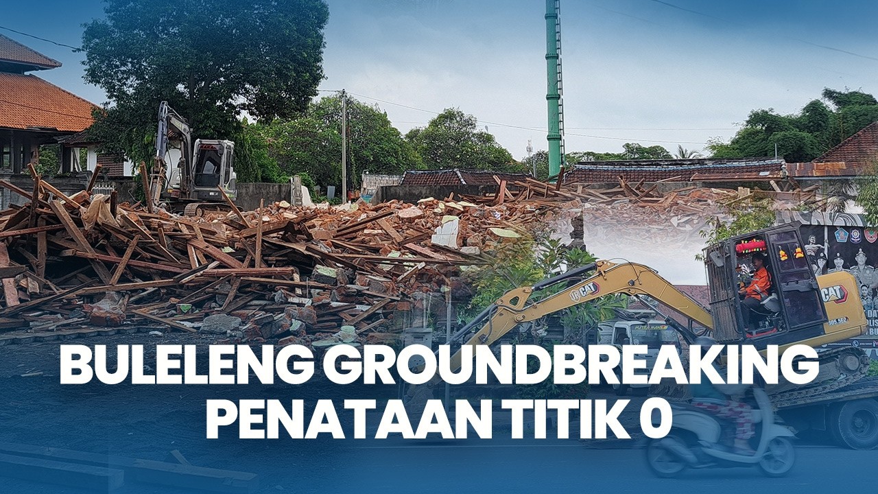 Buleleng Bali Mulai Groundbreaking Penataan Titik 0 Singaraja, 20 Februari Upacara Ngeruwak