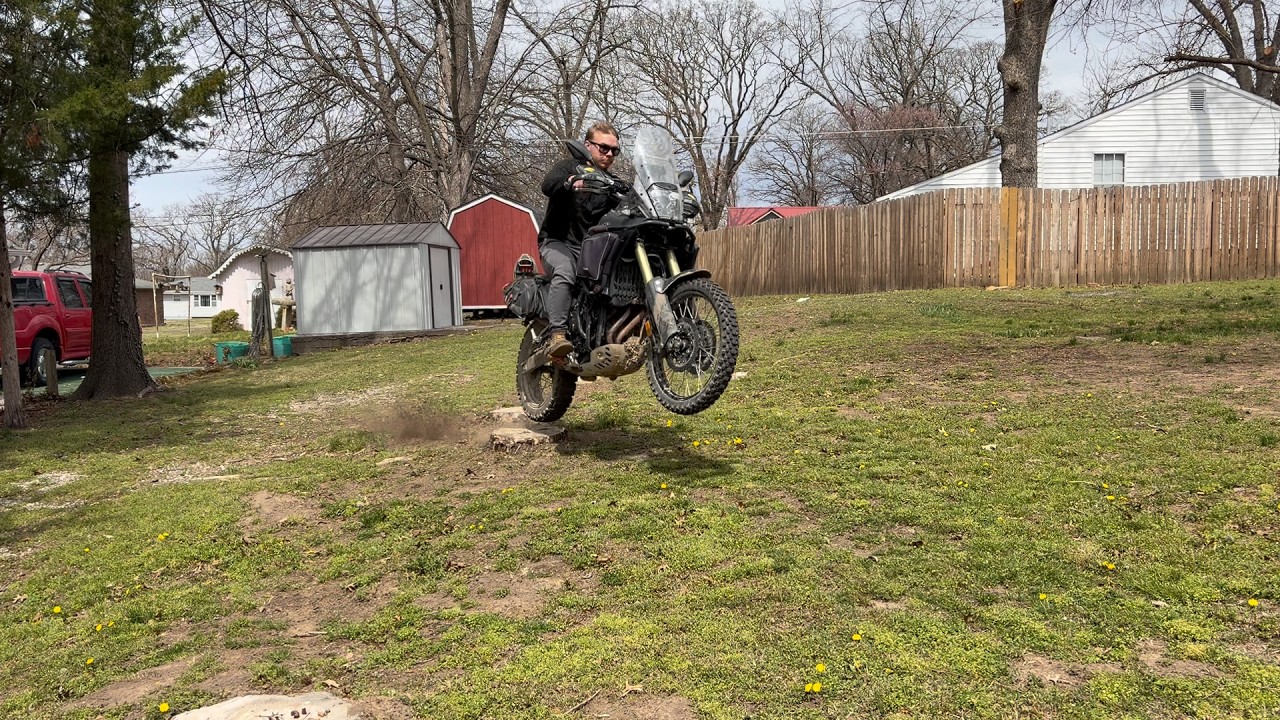 Yamaha Tenere Suspension adjustment