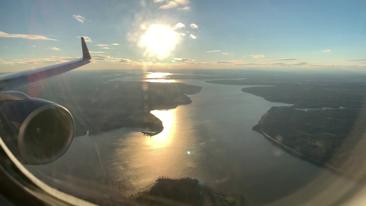 Delta Air Lines 757-200(S) Afternoon Landing in Washington, DC (DCA)