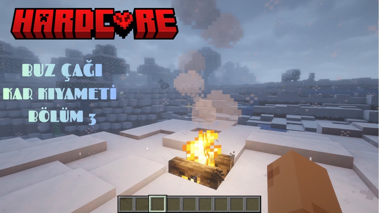 Minecraft Soğuk Dünya Hardcore - Bu Kadar Yalnız Kalacağımı Bilmiyordumm