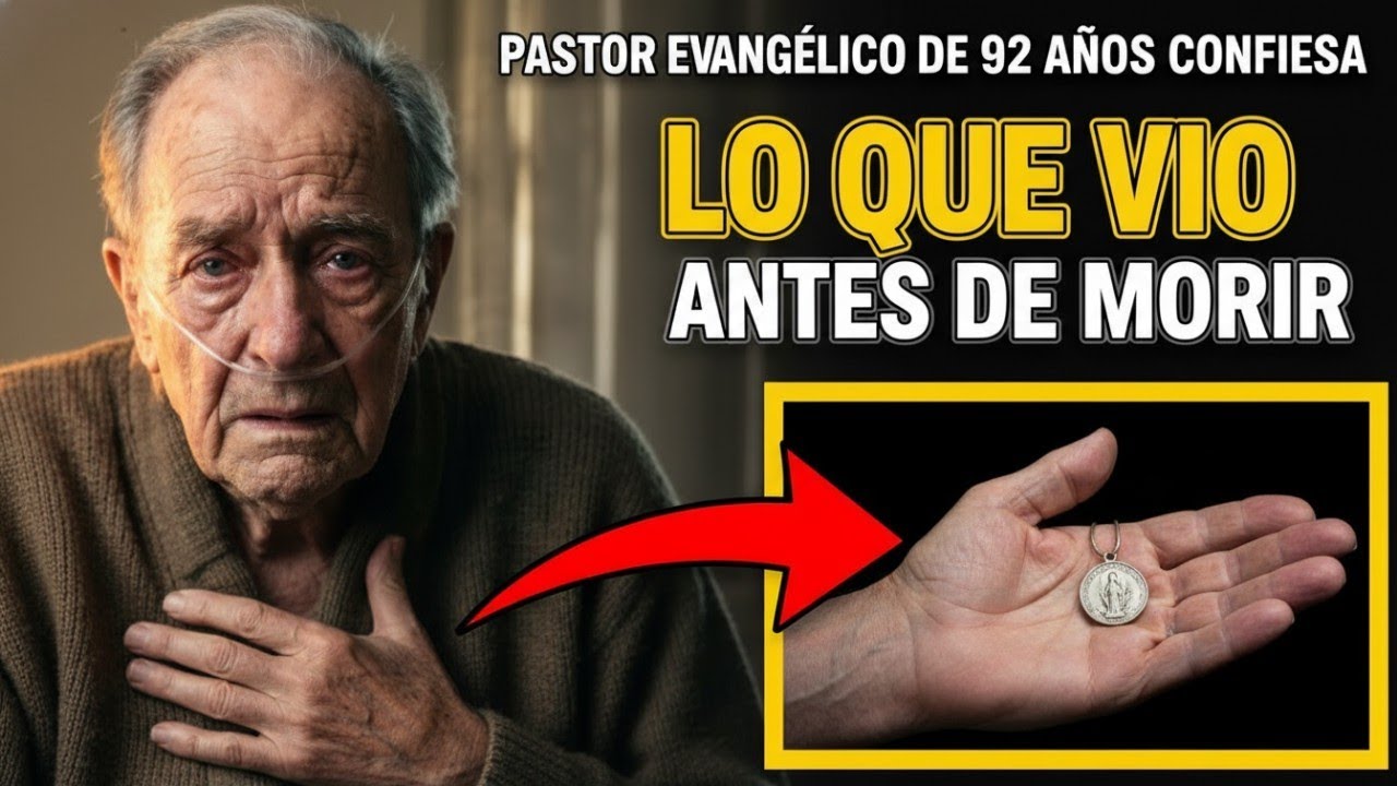 Pastor evangélico 92 años confesó lo que vio antes de morir.. y por qué se convirtió al catolicismo